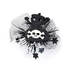 Halloween Theme Candy Bag Felt Alligator Hair Clips LS-PHAR-L008-01D-1