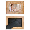 Natural Wood Photo Frames DIY-WH0247-011-4