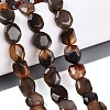 Dyed & Heated Natural Agate Beads Strands G-N359-15A-07-1