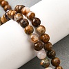 Natural African Opal Beads Strands G-S390-06-6mm-1