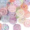 50Pcs Opaque Acrylic Beads OACR-CJ0002-24-8