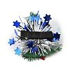 Christmas Theme Glitter Felt Fabric Alligator Hair Clip LS-PHAR-U002-01E-2