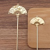 Ancient Style Alloy Hair Stick Finding PW-WGFFA7F-04-1