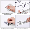 PVC Wall Stickers DIY-WH0228-236-6