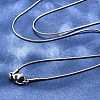Tarnish Resistant 304 Stainless Steel Snake Chain Necklace Making STAS-P045-11P-1