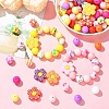 30Pcs 5 Styles Silicone Focal Beads SIL-YW0002-21A-4