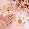 40Pcs Rack Plating Alloy Charms FIND-BBC0003-41G-3