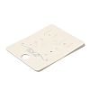 Rectangle Paper Earring Display Cards CDIS-M005-04-3