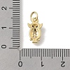 Brass Micro Pave Cubic Zirconia Pendants KK-D431-060A-G-3