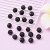 Handmade Polymer Clay Disco Ball Beads RB-R040-6mm-06-5