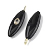 Natural Obsidian Pendants G-D357-01D-2