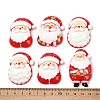 Christmas Opaque Resin Cabochons RESI-K030-03-4
