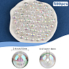 Eco-Friendly Transparent Acrylic Beads OACR-PA0001-30C-02-2