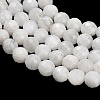 Natural Rainbow Moonstone Beads Strands G-C280-B15-6mm-4