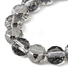 Electroplate Glass Beads Strands EGLA-L045-G-PL04-3