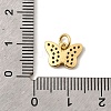 Brass Micro Pave Cubic Zirconia Pendants KK-I360-009G-02-3