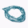 Spray Painted Glass Beads Strands X-GLAA-A038-A-70-2