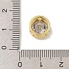 Brass Micro Pave Cubic Zirconia Multi-Strand Links KK-C111-01G-V-3