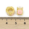 Alloy Enamel European Beads PALLOY-D369-21MG-02-3