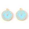 Alloy Enamel Pendants ENAM-N054-46C-RS-2