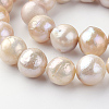 Natural Baroque Pearl Keshi Pearl Beads Strands PEAR-R064-08-1
