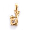 304 Stainless Steel Charms STAS-P216-76G-2