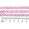Natural Selenite Beads Strands G-Q162-A01-01B-03-5