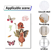 8 Sheets 8 Styles PVC Waterproof Wall Stickers DIY-WH0345-054-4
