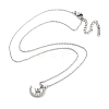 201 Stainless Steel Cable Chain Necklaces NJEW-L124-022P-2