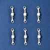 12Sets Brass Magnetic Clasps Converter KK-FS0001-95S-7