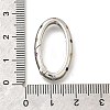 Brass Micro Pave Cubic Zirconia Spring Gate Rings KK-Z093-04P-3