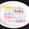 Transparent Acrylic Beads X-TACR-F008-09F-1