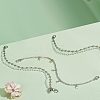 4Pcs 2 Styles Alloy Shoe Decoration Chain AJEW-FG0003-81A-5