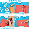 400Pcs Star Luminous Sealing Wax Particles DIY-CP0009-25-6