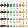 Alloy Enamel European Dangle Charms PALLOY-FH00111-1