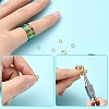 4Pcs 4 Colors Brass Rings RJEW-YW0001-05-5