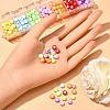 245Pcs 7 Colors Opaque Acrylic Beads MACR-YW0001-76A-6