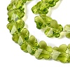 Transparent Glass Beads Strands GLAA-Q118-01A-B06-3