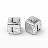 Plated Acrylic Beads X1-PB43C9308-L-2