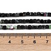Natural Ruby in Zoisite Beads Strands G-RM2025-C37-B-5