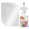 Rectangle Tinfoil Paper Sheets for Craft Engraving DIY-WH0671-302B-01-1
