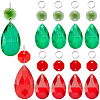 DIY Christmas Themed Cone Suncatcher Making Kits DIY-SP0001-35-1