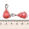 Dyed Synthetic Rhodochrosite Pendants G-B127-03P-05-3