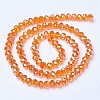 Electroplate Glass Beads Strands LS-EGLA-A034-T1mm-B16-2