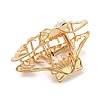 Alloy Claw Hair Clips AJEW-A061-02B-G-3