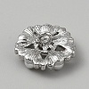 1-Hole Alloy Buttons BUTT-WH0030-59-2