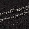 201 Stainless Steel Box Chain Necklaces NJEW-O096-07-1