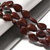 Natural Red Rainbow Jasper Beads Strands G-P561-B14-01-2