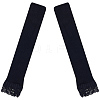 1 Pair Acrylic Fibers Long Mesh Lace Gloves AJEW-CN0006-67B-1