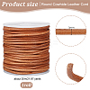 20M Round Cowhide Leather Cord WL-WH0015-01C-01-2